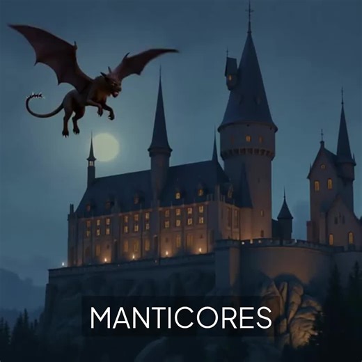 Fearsome Manticores #manticore #monsters