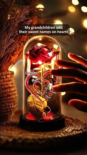 Magical Rose Dome Lamp For Grandma #giftideas #gifts #MothersDay #giftforgrandma