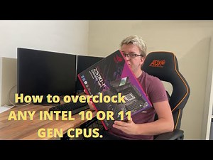 How to overclock any Intel 10 or 11 Gen CPUs To 5.1Ghz! - 10900K 10700K 11900K 11700K