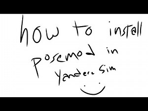 how to install posemod for yandere simulator! | PM3, 2023