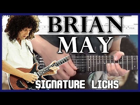 Brian May Guitar Licks: Tabs & Tutorial (Queen)