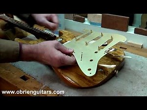 Luthier Tips du Jour Mailbag 118 - Re-shaping an Electric Guitar Pickguard