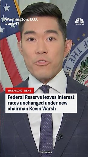 Federal Reserve leaves interest rates unchanged under new chairman Kevin Warsh