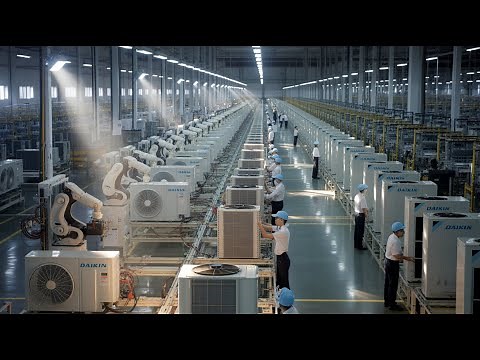 How It's Made Air Conditioner In Factories | Air Conditioner Manufacturing Process