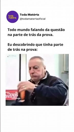 A prova estava fácil demais para ser verdade...😅 #meme #prova