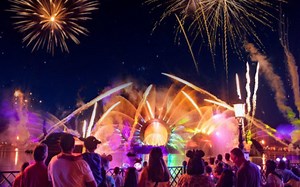 4K｜『完整版』奥兰多华特迪士尼世界EPCOT史上最盛大的表演！全新夜间表演“协奏曲”（HarmonioUS)