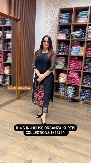 40K views · 227 reactions | IHA’S IN-HOUSE ORGANZA TOPS COLLECTIONS ONLY AT 1395/- . . .#Ihadesigns | Iha Designs - The Big Boutique | Facebook