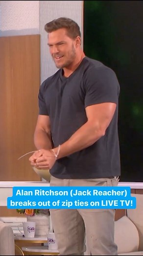 Throwback - Alan Ritchson on The Talk (2022) . . . . #alanritchson #hawk #titans #aquaman #dccomics #dcuniverse #hbomax #jackreacher #amazonprime #hankhall #fitness #smallville #reacher #fastX #fastandfurious | Alan Ritchson Source