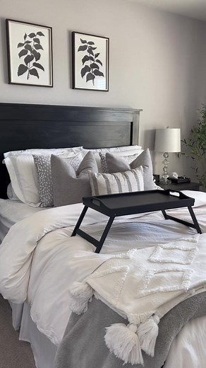 Intrepid Grey Sherwin Williams Bedroom Makeover