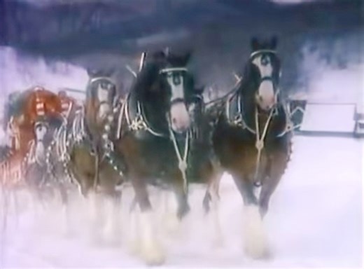 Budweiser Clydesdale Christmas Commercial (1987) | We Don't Wanna Grow Up Podcast