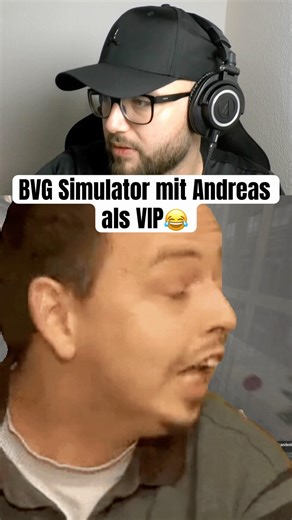 BVG Simulator mit Andreas als VIP Gast 😂 #berlin #bvg #bvgsimulator #bussimulator #fabbln