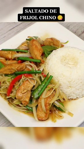 Recetas de Saltado de Frijol Chino | Fácil y Delicioso