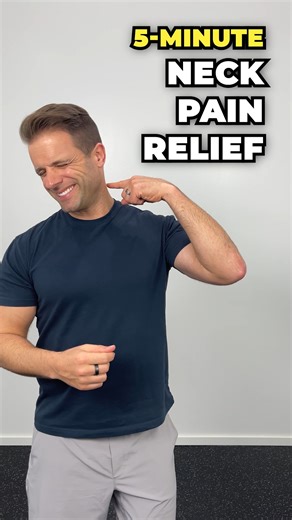 Dr Jared Beckstrand, PT, DPT | 5 Stretches + 5 Minutes = Massive Neck Pain Relief! - If your neck is tight, stiff, or painful, this simple routine can loosen it up and... | Instagram