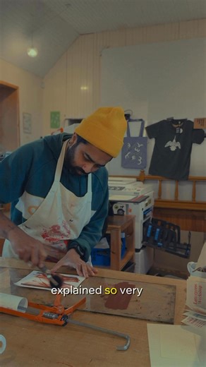 7.8K views · 212 reactions | I tried letterpress workshop at Gaada...