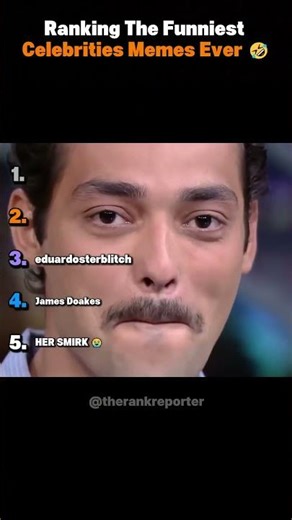 Ranking The Funniest Celebrities Memes Ever 🤣 #funniest #celebrities #memes #shorts