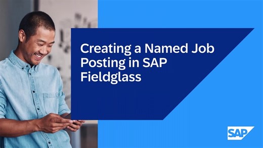 Creating a Named Job Posting in SAP Fieldglass