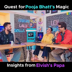 68K views · 2.6K reactions | Elvish ke papa par chada Pooja Bhatt ka jadoo #bhartisingh #elvishyadav #poojabhatt #podcast #interview | Bharti Singh | Facebook
