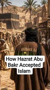 He Heard Islam Once & Never Doubted — The Story of Hazrat Abu Bakr As-Siddiq RA | Islamic Stories