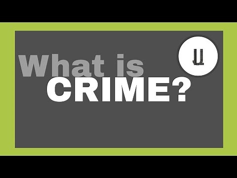 What is Crime?