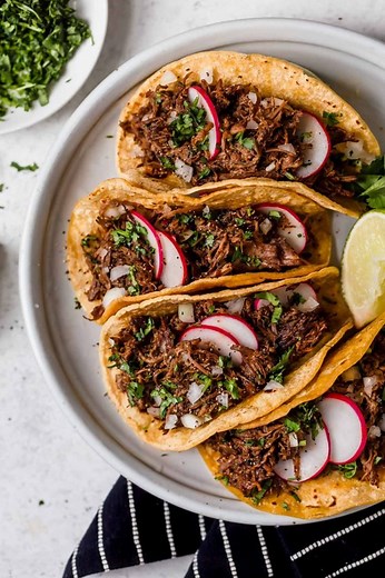 BARBACOA BEEF! This flavorful meat is deliciously seasoned and cooked low and slow until perfectly tender. Layer it in tortillas with all your favorite toppings for a crave-worthy dinner! RECIPE: https://www.cookingclassy.com/barbacoa/ | Cooking Classy