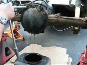 Eaton G80 Differential fluid & gasket change