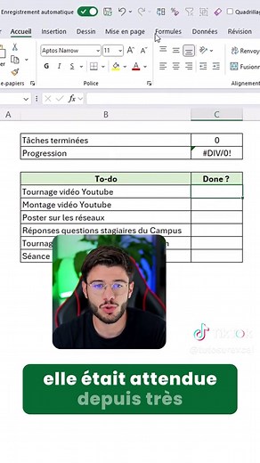 Améliorez vos fichiers Excel avec des cases à cocher