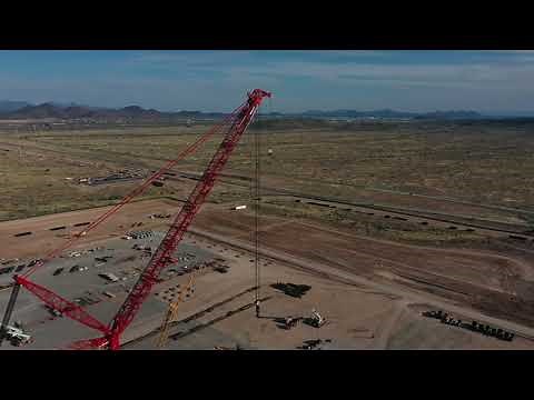 TSMC MEGA Factory North Phoenix Progress Video 1