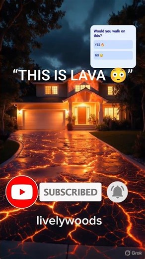 From Normal Driveway to LAVA 🔥 (Unreal Transformation)