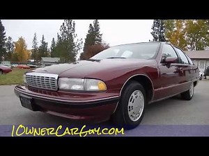 1991 Chevrolet Caprice V8 Start Up Test Drive Review Video #2