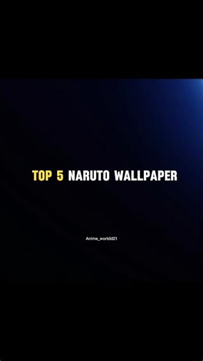 Top 5 Naruto pose