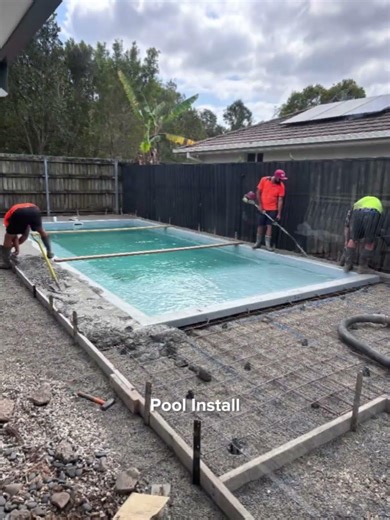 Backyard Transformation | From Pool Install to Finished Oasis 💦