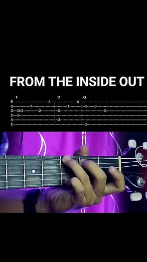 From The Inside Out - Hillsong (Tabs Intro) (Guitar Fingerstyle Tutorial)