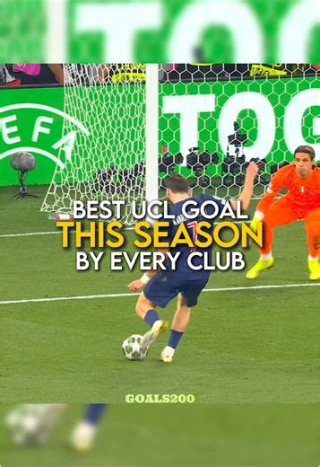 Best Champions League Goals by Every Club 2024/25