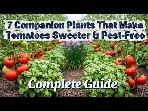 7 Companion Crops for Tomatoes: Natural Pest Control & Flavor Boosters (Complete Guide)”