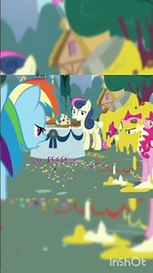Maybe ✨️ Pinkie Pie 🥧 got angry 😡 on Rainbow Dash 🌈 but 😅 ! mlp edit ✨️ 💖