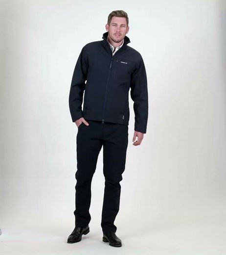 Swanndri Men's Redwood Softshell Jacket - Navy