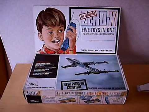 ZERO-X THUNDERBIRDS ARE GO VINTAGE TOY 1967 Gerry Anderson PROJECT SWORD