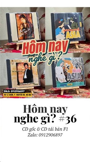 Tuyển tập CD gốc Chế Linh, Hương Lan, Nhạc Tiền chiến Asia và Nhạc giáng sinh chọn lọc - 0912906897