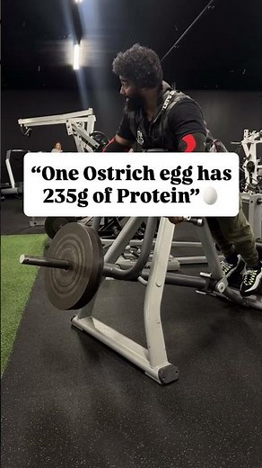 One Ostrich Egg Has 235g of Protein… 😳🥚