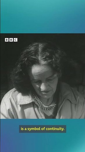 1961: BARBARA HEPWORTH ponders pebbles on CORNWALL coast