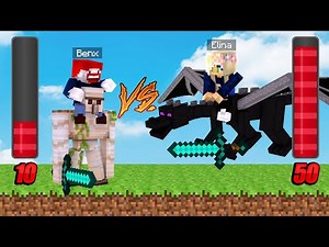 BENX HAUSTIER gegen ELINA HAUSTIER! (Minecraft)