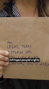 6.3K views · 296 reactions | We've served Reform legal papers. Farage, the ball's in your court. ⚖️  | Good Law Project | Facebook