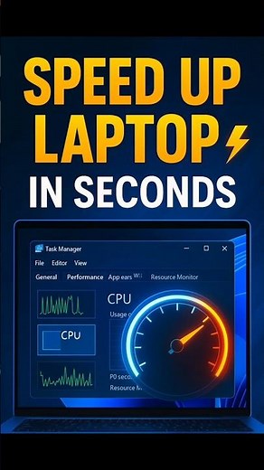 Make Laptop Faster Instantly (No Software)⚡