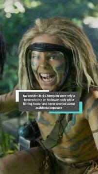 No wonder Jack Champion wore only a tattered cloth on his lower body while filming Avatar