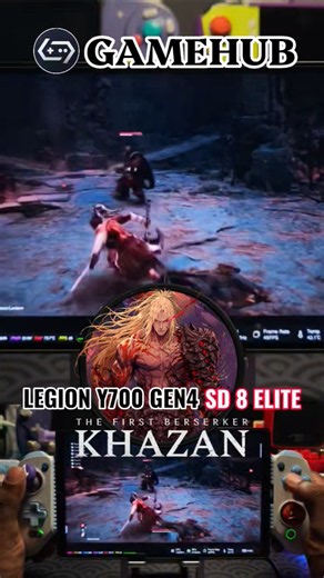 Khazan The First Berserker on Legion Y700 Gen4 #gamehub #sd8elite #khazan #tfbk #dnf #y700gen4 #y700