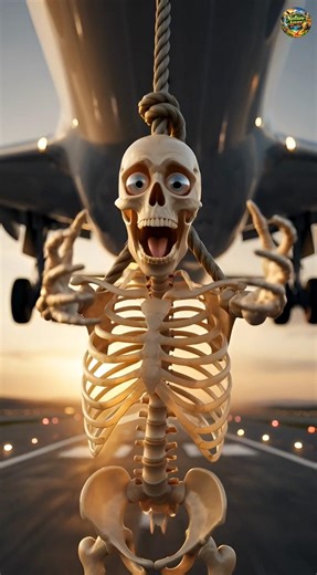 What Happens If You’re Tied Under a Flying Plane? 😳 #facts #shorts #survival