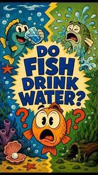 Do Fish Drink Water? 🐟💧 | Saltwater vs Freshwater Fish