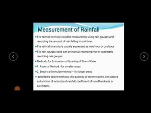 Rational and empirical formulae for run off