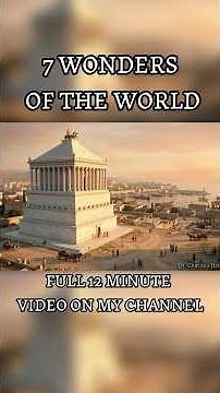 What the 7 Wonders ACTUALLY Looked Like 🗿✨