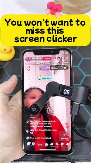 You won’t want to miss this!! #autoclicker #screenclicker #clickertool #screenautomation #tapmachine #smartgadget #techgadget #usbclicker #farmingtool #gamehelper #likesbooster #taptap #autotap #livestreamtool #rewardsapp #lazytool #tiktokmademebuyit #musthave #amazonfinds #gadgetsoftiktok #viralproduct #tiktokshopping